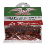 LA MEXICANA CHILE PIQUIN ENTERO 1/2 OZ.